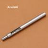 1Pcs Alloy Steel Round Hole Puncher DIY Straight Head Leather Craft Tool 0.5-10mm Leather Punch Sewing Bag Shoes Belt Watch Band