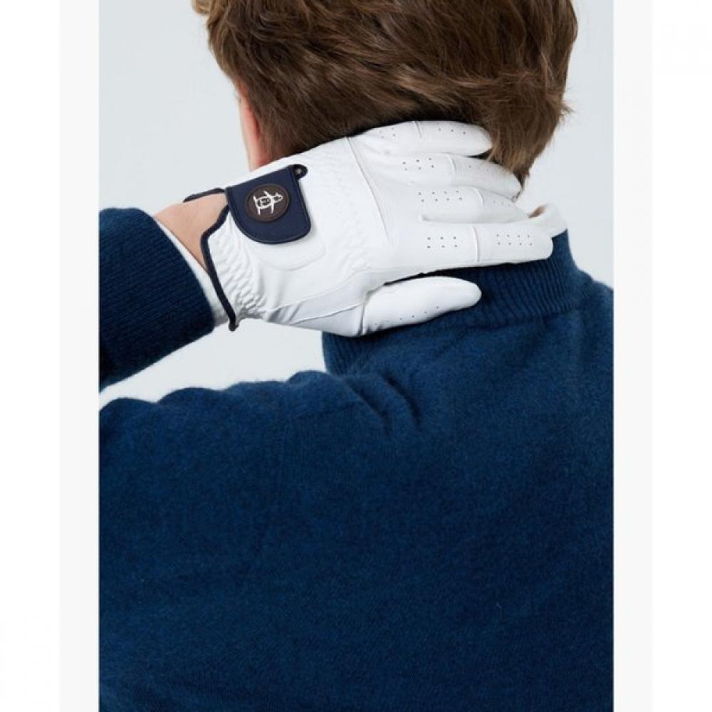MunSingwear Men S Synthetic Leather gloveS White Mr321mgl71