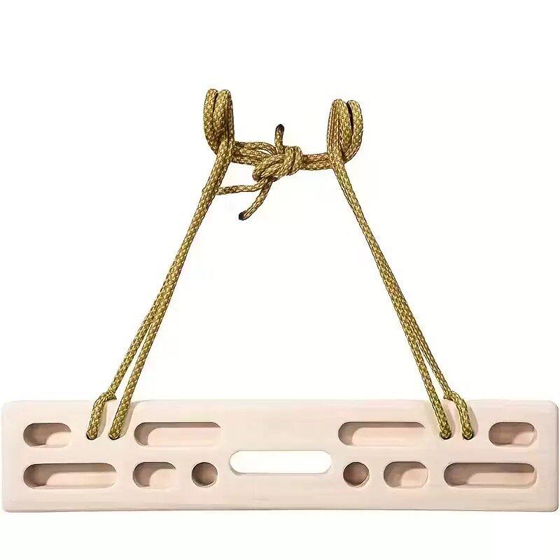Rock Climbing Finger Strength Board: Wall-Mounted Indoor Grip and Pull-Up Trainer