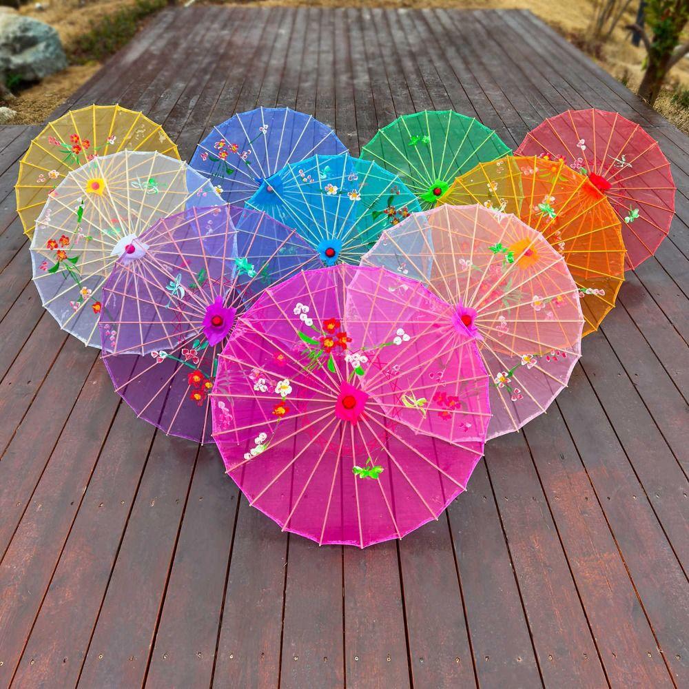 Chinese Antique Style Oiled Paper Umbrella Costumes Photography Umbrella  Bridesmaids Party Scenery