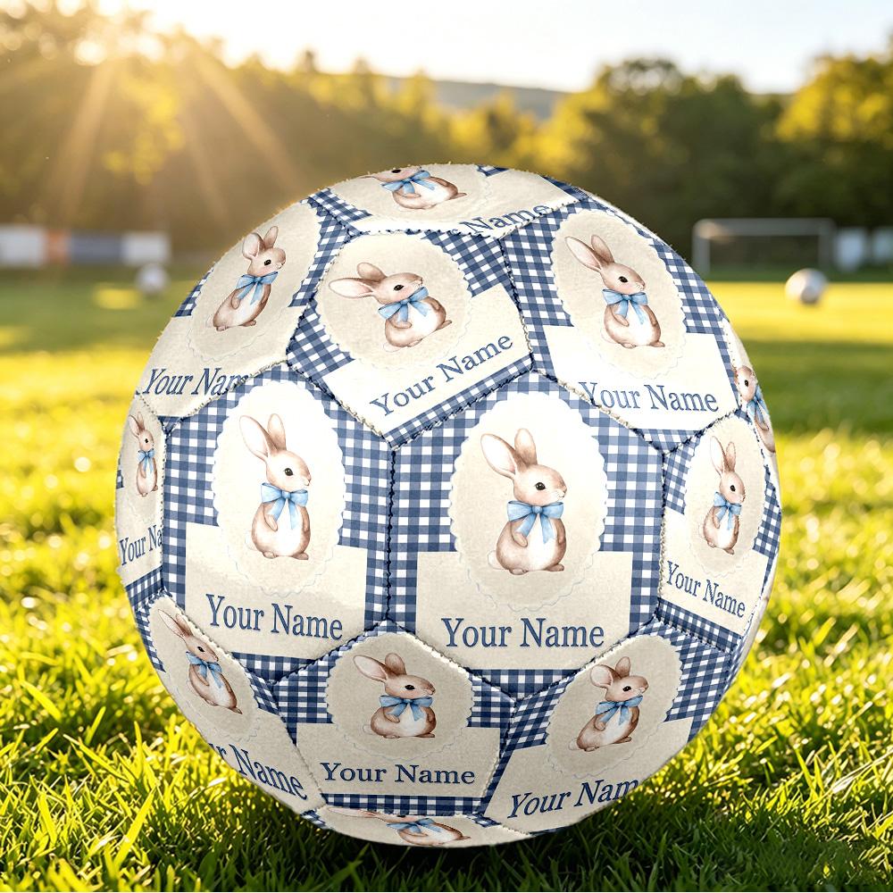 Custom Name Text Size 5 Football,Peter Rabbit Standard Training Soccer Ball