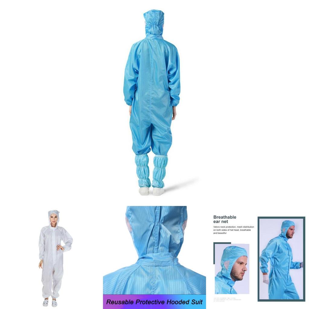Traje de Monos Protectores Reutilizables de Lujo Con Aislamiento Mejorado a Prueba de Salpicaduras