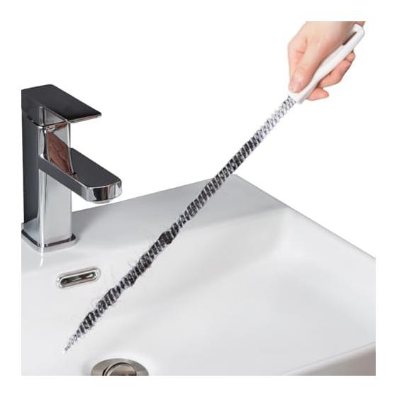 Drain Pipe Drain Cleaning Cleaning Cleaning Brush Washing Dirt Care Items, Flexible Flexible and Compact Foldable Portable Cleaning Tools -