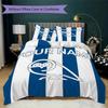 Custom Name Sheffield Wednesday Bedding,Quilt Set Quilt Cover Pillowcase Home Birthday Gift(1 * Duvet Cover + 2 * Pillowcase, Without Core)_xia