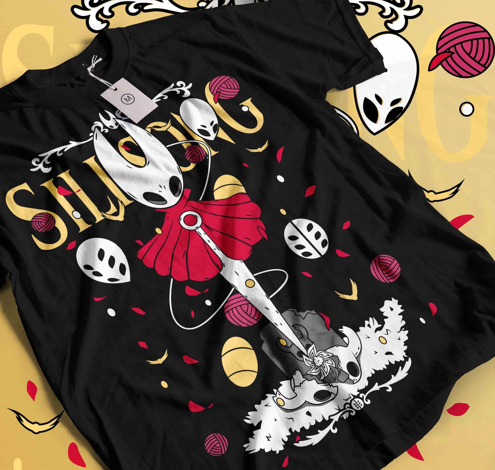 Unisex Hollow Knight Gaming T-Shirt, Indie Shirt, gift for gamer 3XL