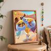 Disney Aladdin Genie Jasmine Paint by Numbers Painting Art Kit Handmade Painting Home Decor Gift
