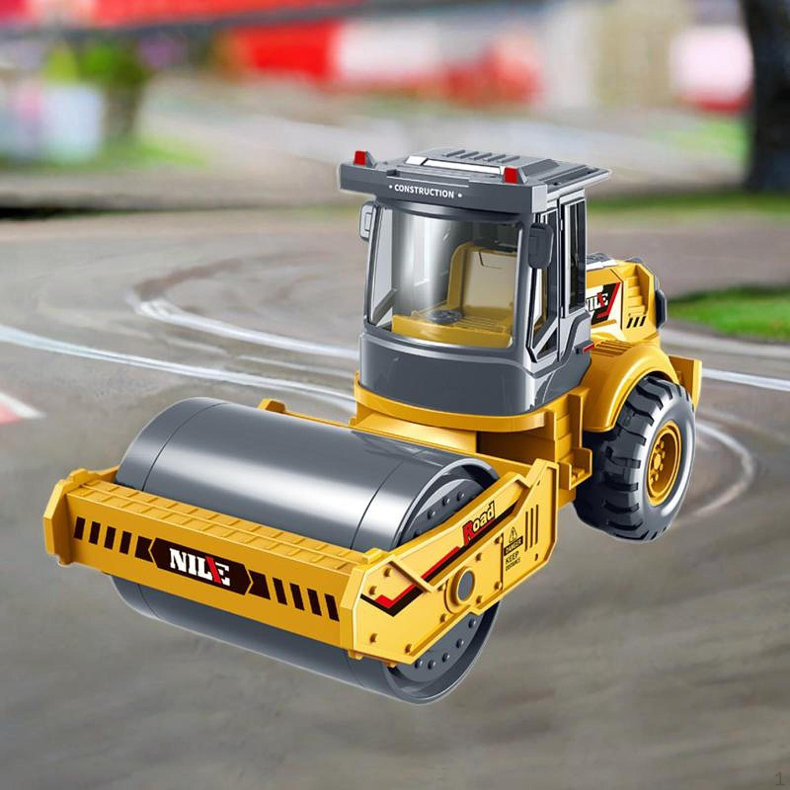 

Набор игрушечных строительных грузовиков для детей — коллекция образовательных игровых машин жёлтый