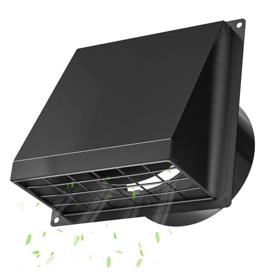 

Вентиляционная крышка для сушилки 4 дюйма наружная со съемной решеткой простая установка нержавеющая