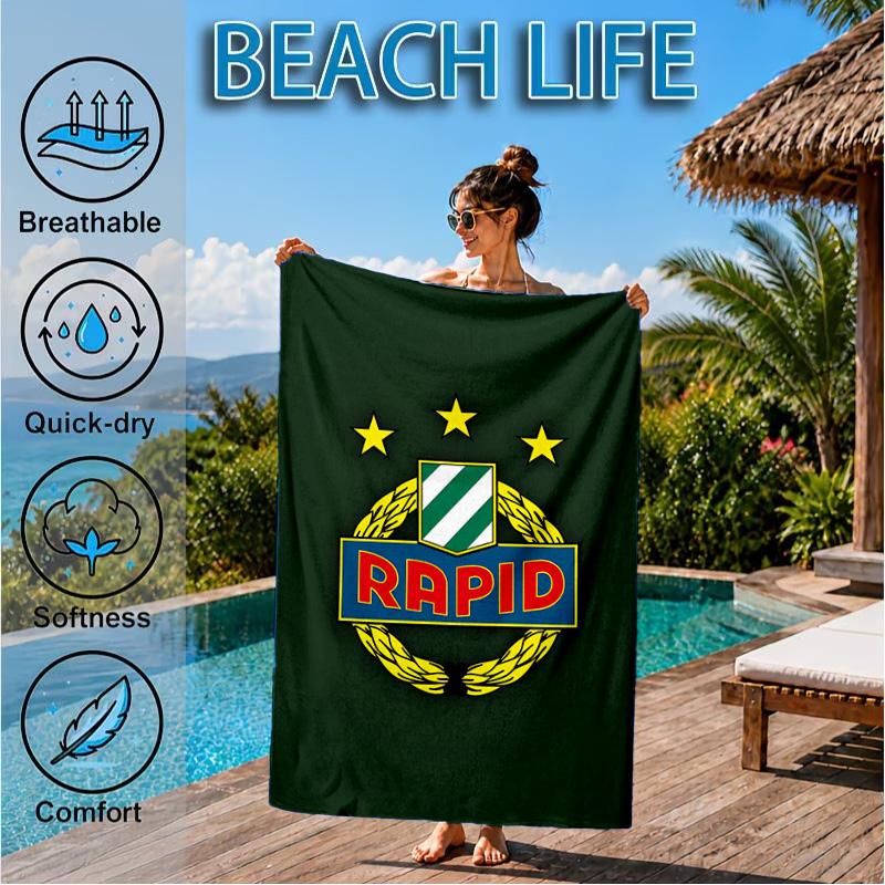 Asciugamano da Spiaggia Native Spirit Rapid Ultras, Asciugatura Rapida, Facile da Curare, Adatto sia per il Fitness che per le Vacanze al Mare, Essenziale per lo Sport