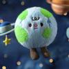 Star Shaped Plush Pendant Keychain Backpack Decoration Toy Stuffed Doll Gift