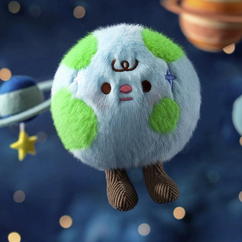 Star Shaped Plush Pendant Keychain Backpack Decoration Toy Stuffed Doll Gift