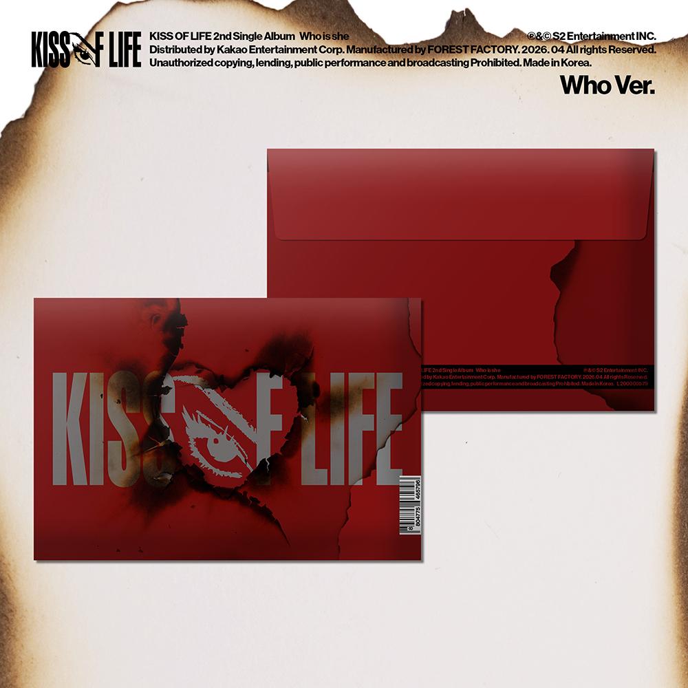 KISS OF LIFE [Who is she] 2nd Single Album (Who ver.)