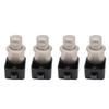 Push Button Cabinet Lock Metal Push to Open Locks for 0.71-0.94in Door Thickness Yachts Ships Motorhome