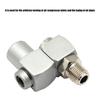 1/4inch Male and Female Threads Air Fittings Aluminum 360 Degree Swivel Air Hose Connectors Pneumatic Tool Parts