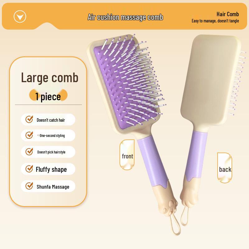 

Cartoon Cat Candy Color Airbag Massage Hair Comb for Girls