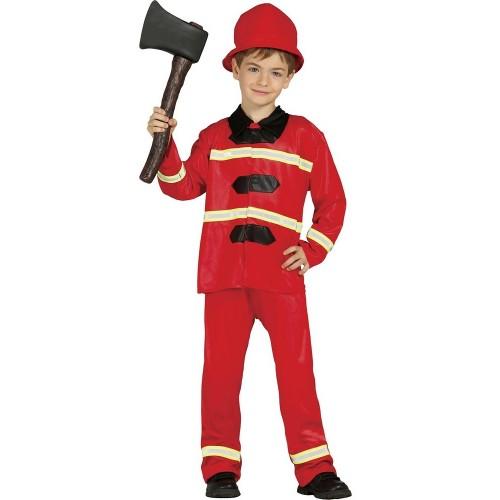 Fiestas Guirca Boys Firefighter Costume Set