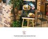 Fireproof Flame Retardant Fake Bamboo and Willow Leaves Plastic Branch for Indoor Decoration