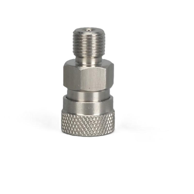 Air Hpa Soft Extended Air Charging Quick Release Adapter Socket 1/8Bsp(G1/8) 8Mm Male Nipple Accessories