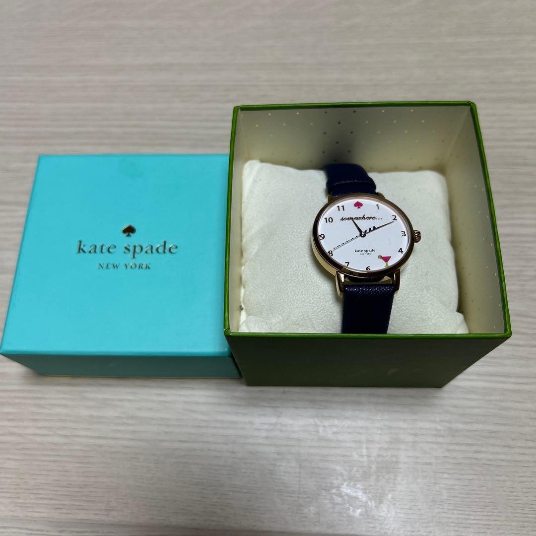 Used kate spade NEW YORK watch navy/kate spade