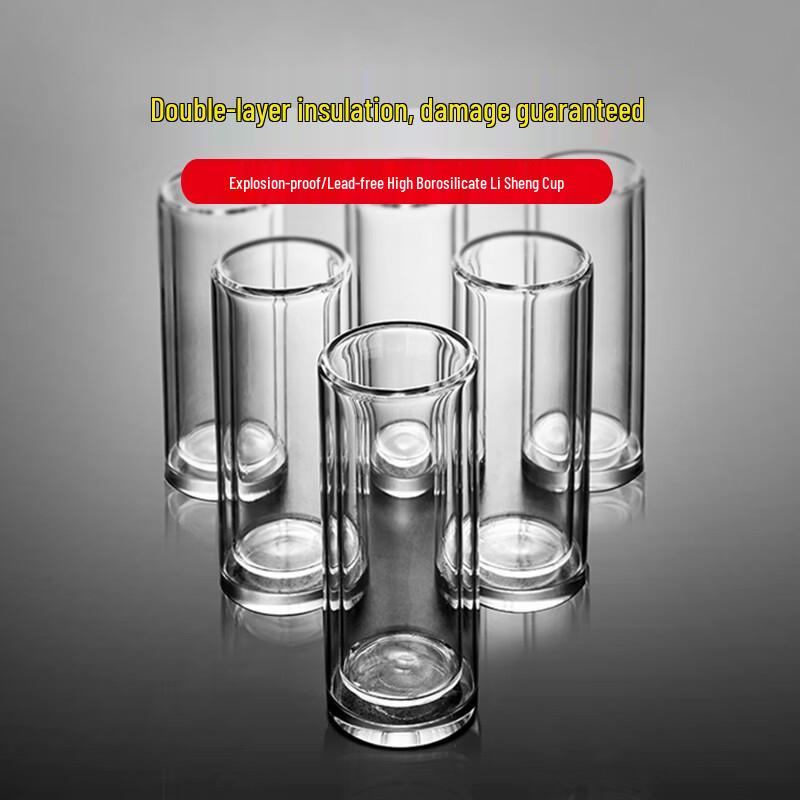 Handon Double Wall Insulated Glass Cup Set