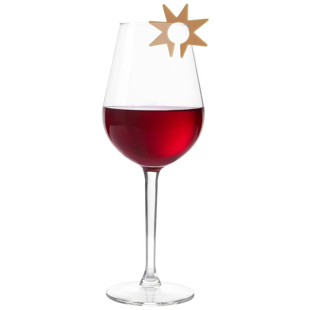 8x Kolorowe Znaczniki na Szklanki Kieliszki Napoje Drinki Ozdoba