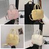 2024 Summer New Korean Fashion Handheld Small Square Bag Women's Commuter Small Bag Simple Single Shoulder Crossbody Bag