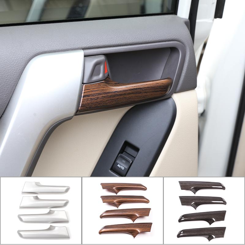 Car Upgrade For Toyota Land Cruiser Prado 150 FJ150 2010-2018 ABS Inner Door Handle Cover Trim Sticker Interior
