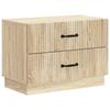 Nightstand Sonoma Oak 62 X 34.5 X 44.5 Cm Particleboard