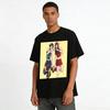 Best Friends Heart Print T-shirts Cool BFF Matching Tops Casual Streetwear For Daily Outfits Pure cotton T-shirt