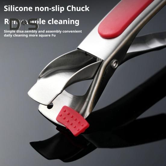 Bowl Holder Clip Anti-Scald Heat Resistant Tongs Multipurpose Kitchen Tongs Grilling Accessories for Cooking Serving
