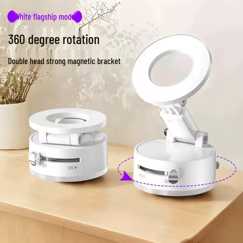 Rotating Magnetic Car Phone Holder with Suction Cup for Navigation