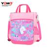 YOME Elementary School Tutoring Bag, After-School Bookbag for Girls, Single Shoulder Crossbody Bag,
