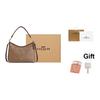 Coach Laurel 31 Detachable Shoulder Strap Zipper Closure Tote Bag Women Tote Bag Maple CV975-IMXHE