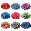 Flower Carpet, Special-Shaped Soft Peony Floor Mat, Durable 40X40Cm/60X60Cm Non-Slip Absorbent Bathroom Floor Mat For Living Roo