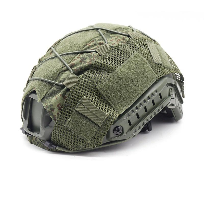 Outdoors Tactical helmet cloth Helmet cover Elastic helmet cover Camouflage helmet helmet cloth MH PJ BJ tactical helmet cover