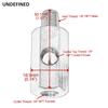 Stainless Steel 1/8'' NPT Oil Pressure Sensor Sendor Tee Adapter to 1/8 NPT Gauge T-Piece Car Accessories