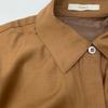 LE PHIL 534-9240910 Brown Drey Wool Shirt Collar Dress dress 0 BrownUsed
