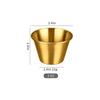 Zhishi Stainless Steel Sauce Cups Set
