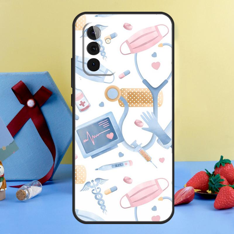 

Cartoon Doctor Nurse Case For Samsung Galaxy A52 A32 A22 A12 A14 A24 A34 A54 A53 A33 A13 A15 A25 A51 A71 Cover Samsung A13 4G