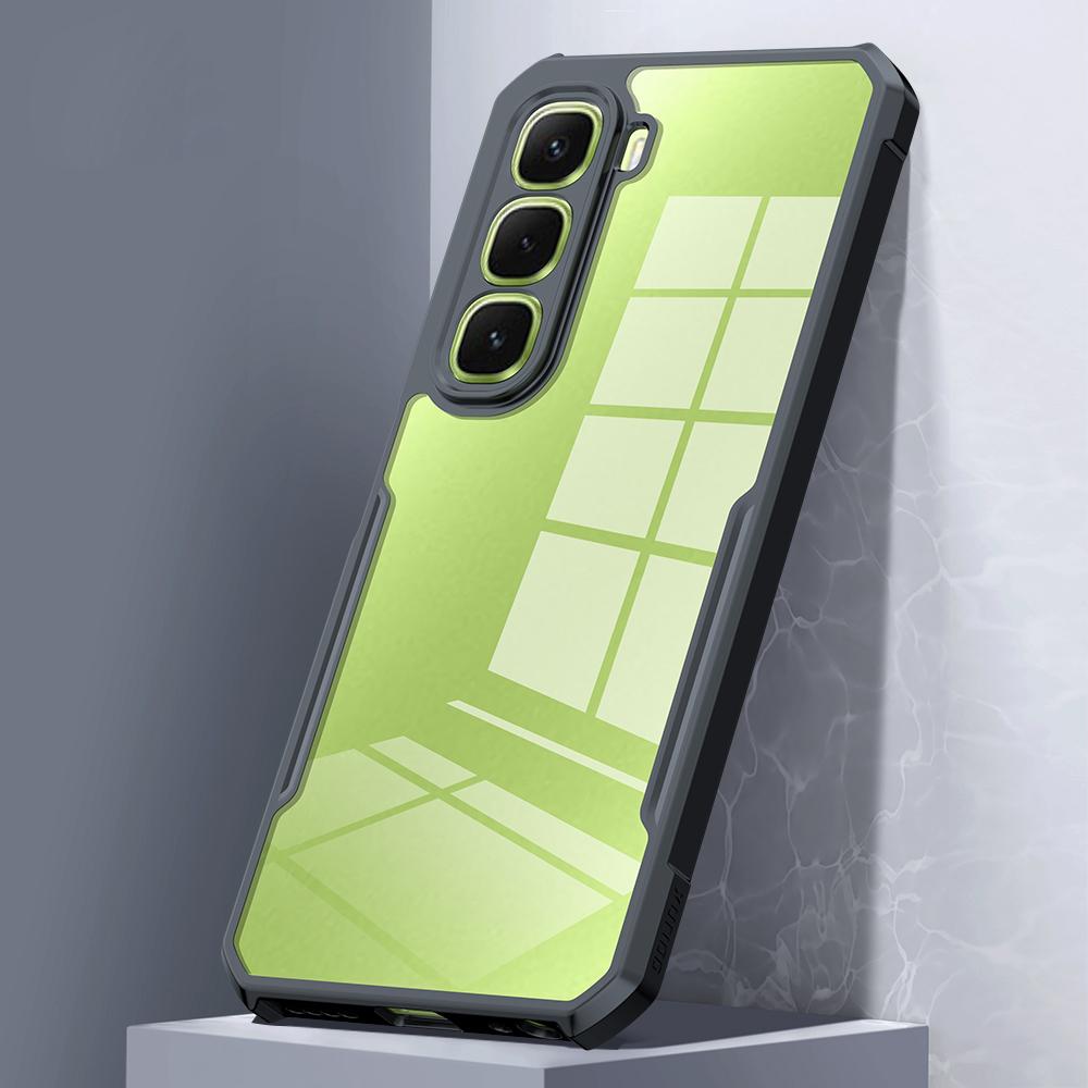 XUNDD For Infinix Hot 60i 4G Case Dropproof TPU + Acrylic Clear Back Phone Cover