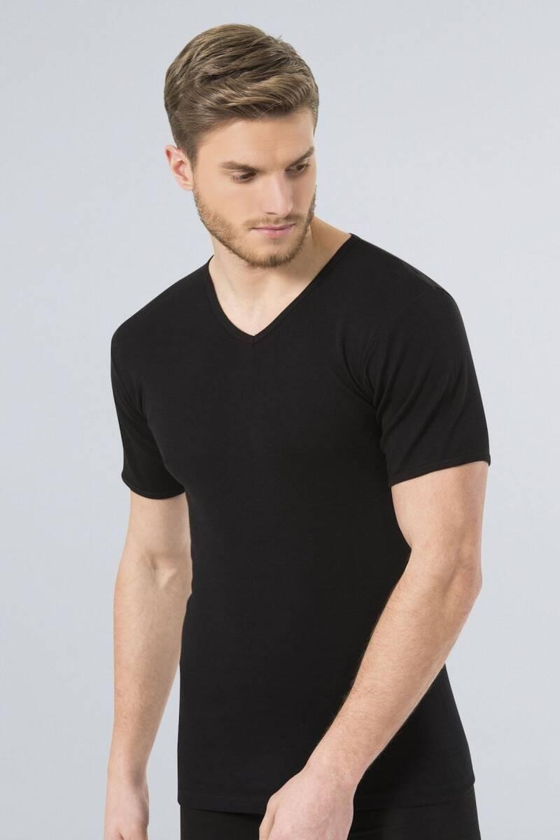 

Türen Мужская майка в рубчик с V-образным вырезом