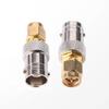 5/20/100PCS RF Connector RF Coax Coaxial SMA Male Plug to BNC Female M/F Radio Antenna Connector Adapter Gold Plating