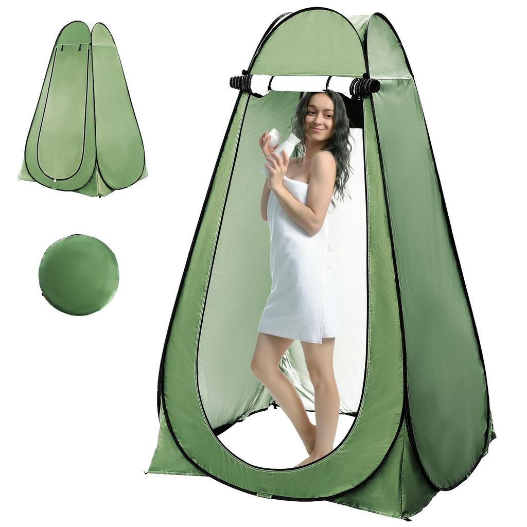 Pejevir Changing Foldable Easy to Set 1 2 Simple Shower UV Outdoor Ultra Easy to Disaster Simple Storage Bag Included Tent, Pop-up Tent, Up, Gate,