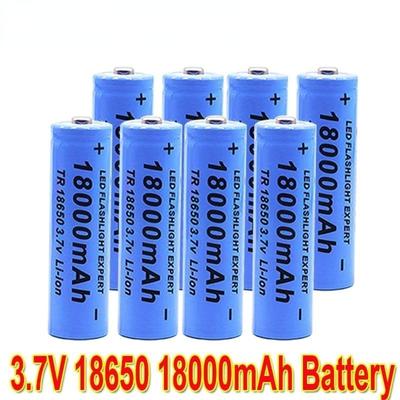 3.7V High Capacity 18000mWh Lithium Battery for Flashlight PowerBank Fan