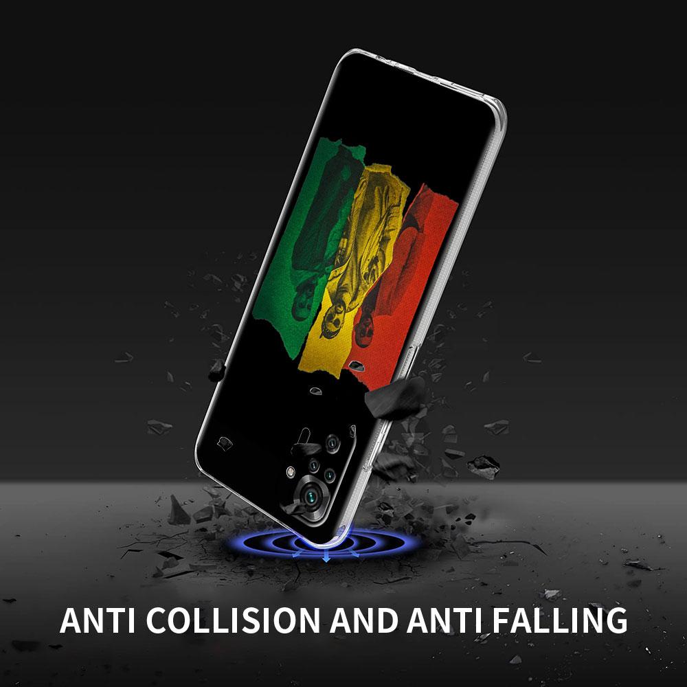 Soft Clear Case For Xiaomi Redmi Note 10 9 8 Pro 9S 10S 8T 9A 9C K40 7 9T 8A Silicone Phone Cover Hajime MiyaGi Andy Panda Funda