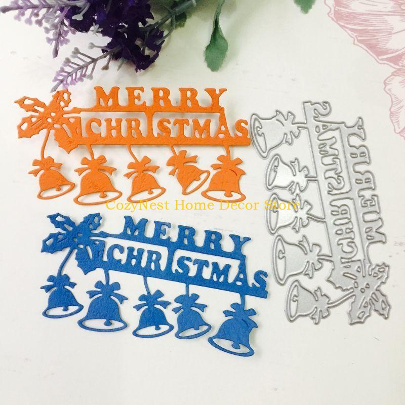 92MF Christmas Cutting Dies Stencil DIY Scrapbooking Embossing Paper Card Decor