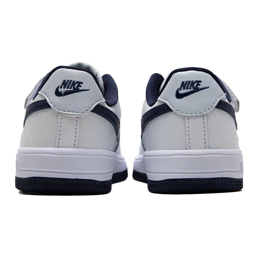 Nike Force 1 Low EasyOn PS Weiß Midnight Navy Kinder Sneaker Football-Grey FN0237-104