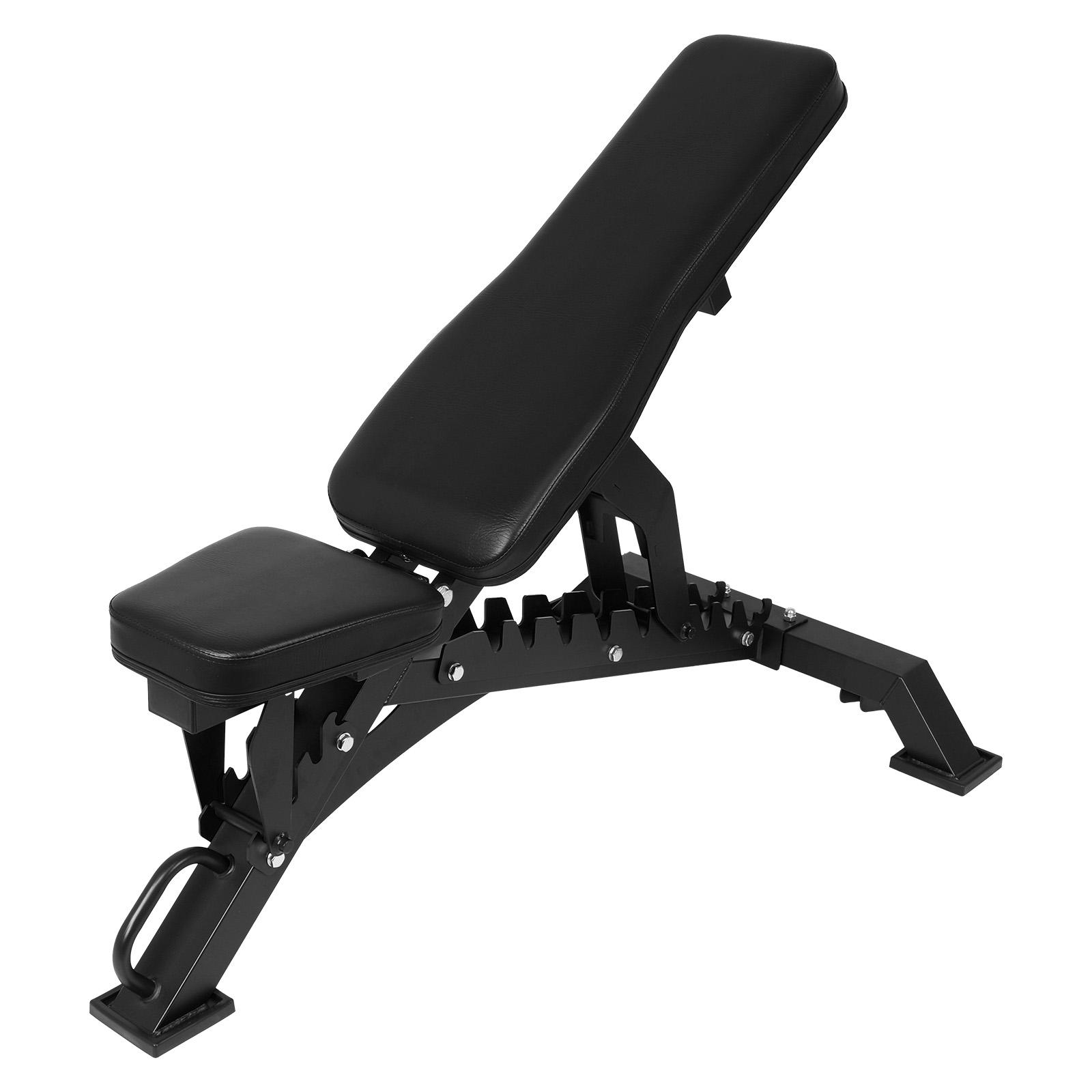 Ergonomic Strength Weight Bench 9 Angle Adjustable Strength Training Bench Exercise Bench for Bench Press Full-Body Workouts