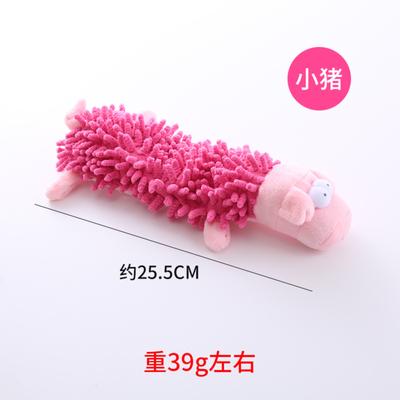 Pet Dog Dog Plush Cartoon -resistant Decompression Ducks Piggys Elephant Cute Vocal Toys Dog Supplies