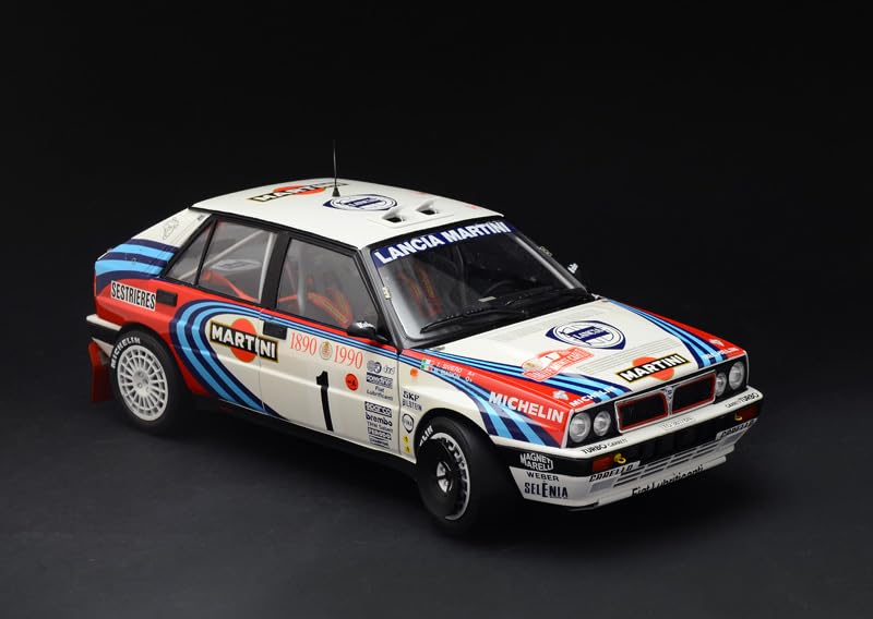 Série 4709 Lancia Delta HF Integrale 16V Modelo de Plástico 37706 da Italeri Tamiya (ITALIANO) 1/12 Nº